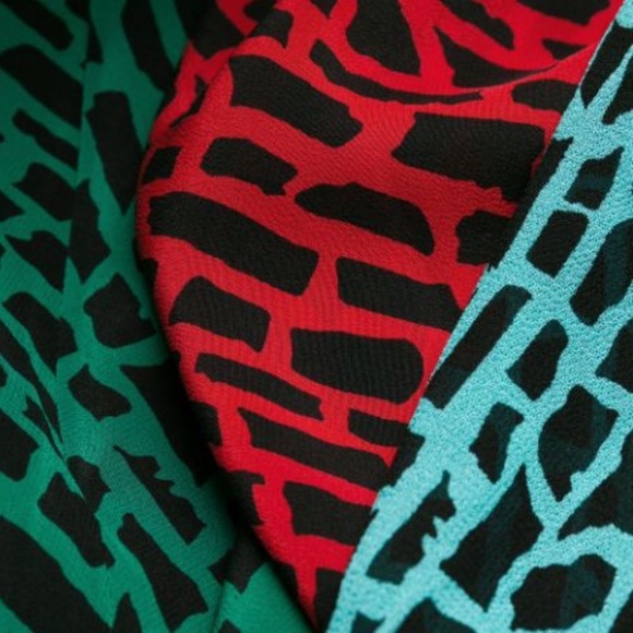 RIXO LONDON Amber Printed Silk Midi Dress - Picture 3 of 13